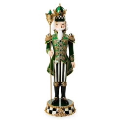 MacKenzie-Childs Room Accents<Emerald Luxe Castle Guard Nutcracker