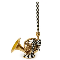 MacKenzie-Childs Holiday|Candles & Fragrances<Emerald Luxe French Horn Candle Holder
