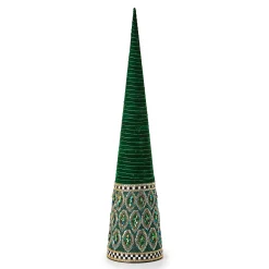 MacKenzie-Childs Room Accents<Emerald Luxe Large Beaded Cone Tree