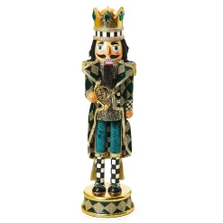 MacKenzie-Childs Room Accents<Emerald Luxe Nutcracker