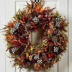 MacKenzie-Childs The Fall Shop|Greenery & Florals<Fall On The Farm Wreath