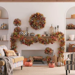MacKenzie-Childs The Fall Shop|Greenery & Florals<Fall On The Farm Wreath