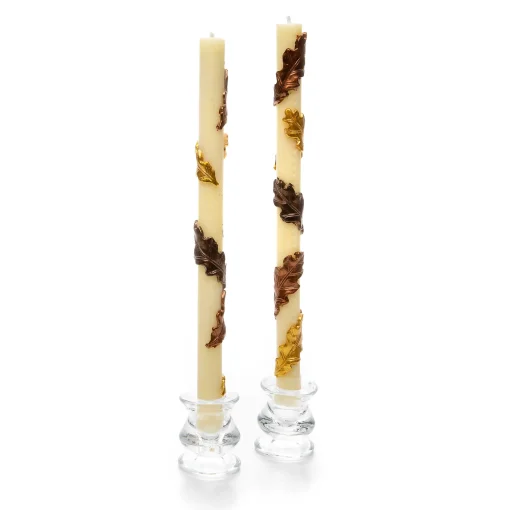 MacKenzie-Childs The Fall Shop|Candles & Fragrances<Falling Leaves Dinner Candles, Set of 2