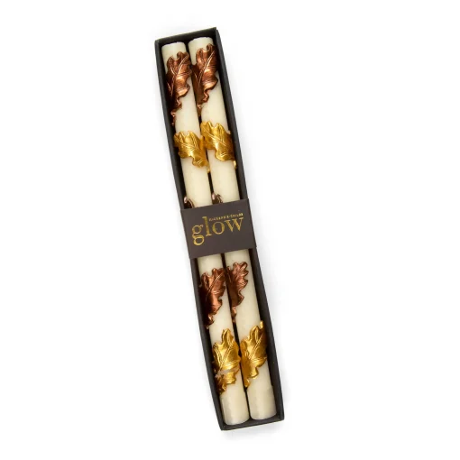 MacKenzie-Childs The Fall Shop|Candles & Fragrances<Falling Leaves Dinner Candles, Set of 2