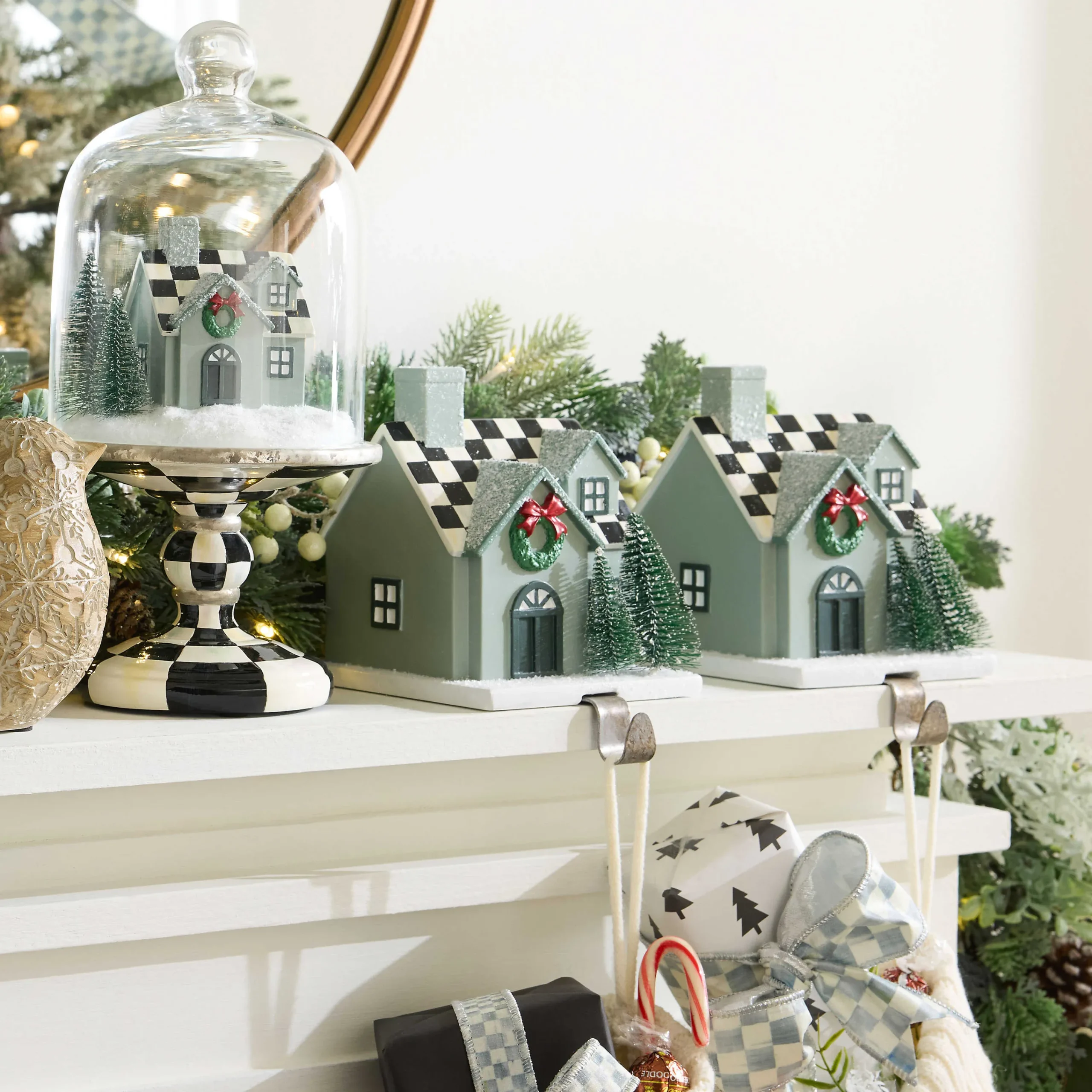 MacKenzie-Childs Holiday<Farmhouse Holiday House Stocking Hook