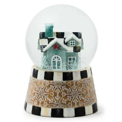 MacKenzie-Childs Room Accents<Farmhouse Holiday Snow Globe