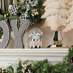 MacKenzie-Childs Room Accents<Farmhouse Holiday Snow Globe