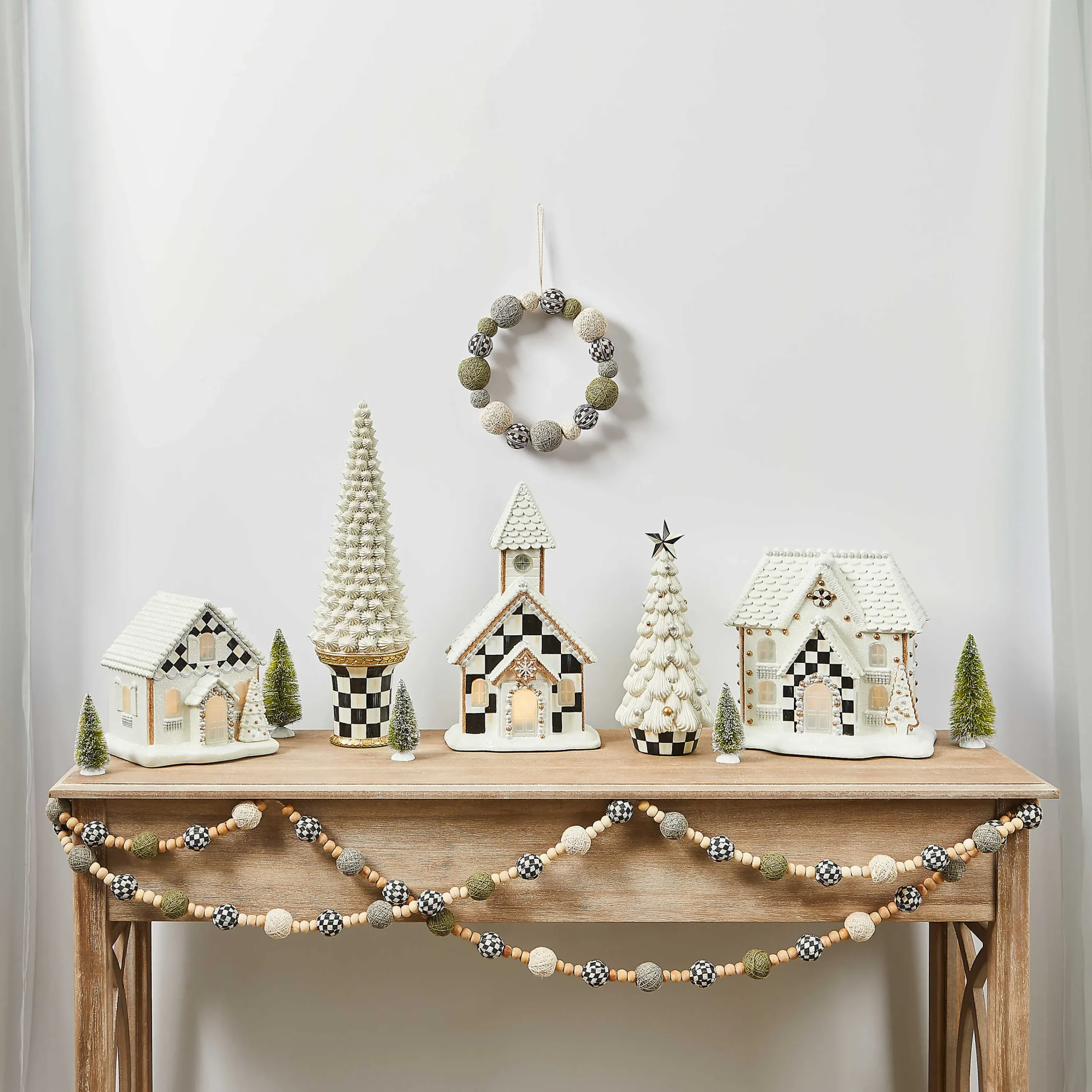 MacKenzie-Childs Holiday|Room Accents<Farmhouse Icing Small Tree