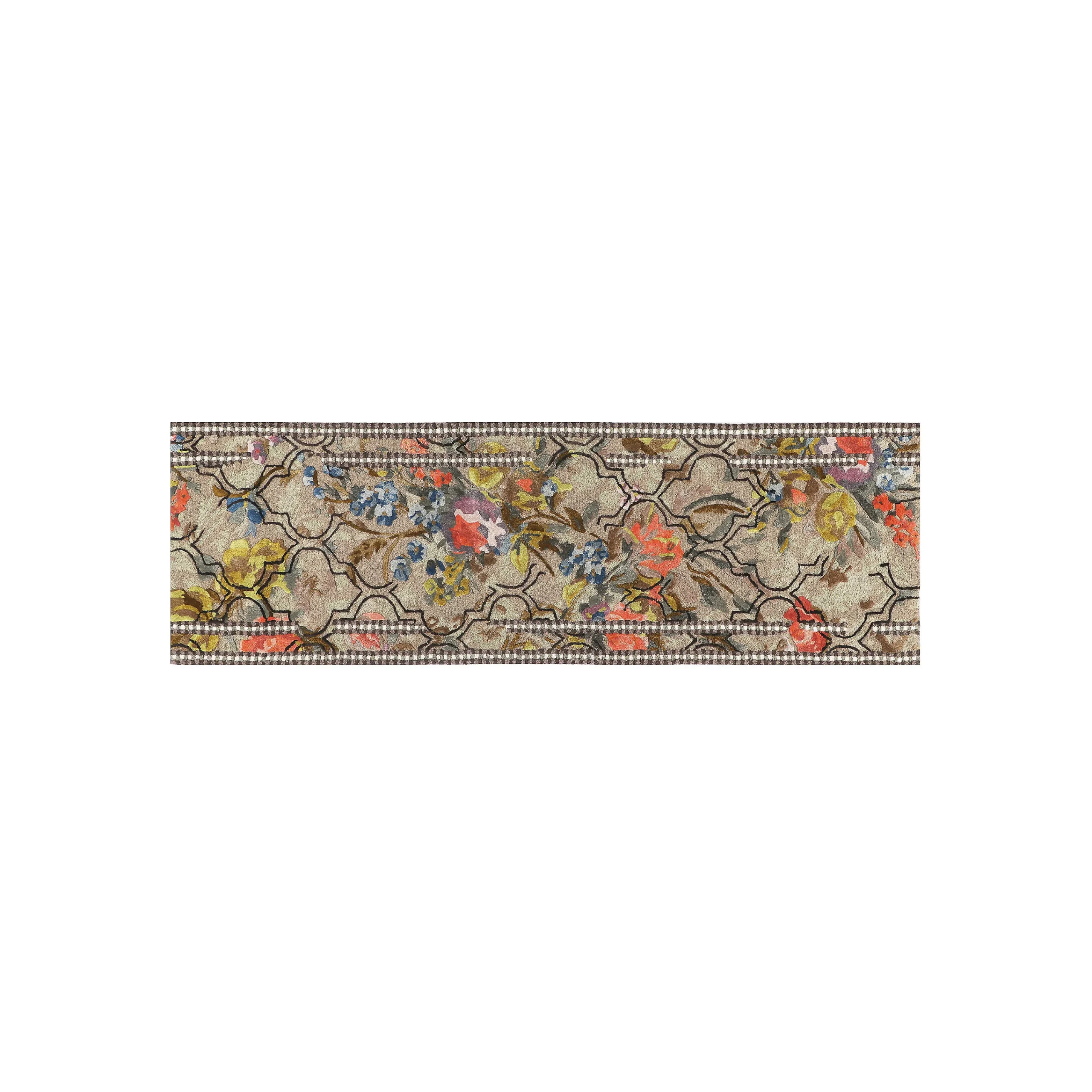MacKenzie-Childs Rugs<Field Study Floral 2'6x 8' Runner Rug