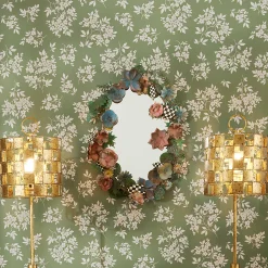 MacKenzie-Childs Room Accents<Field Study Oval Wall Mirror