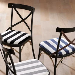 MacKenzie-Childs Dining Room & Kitchen<Flatiron Black Stripe Dining Chair