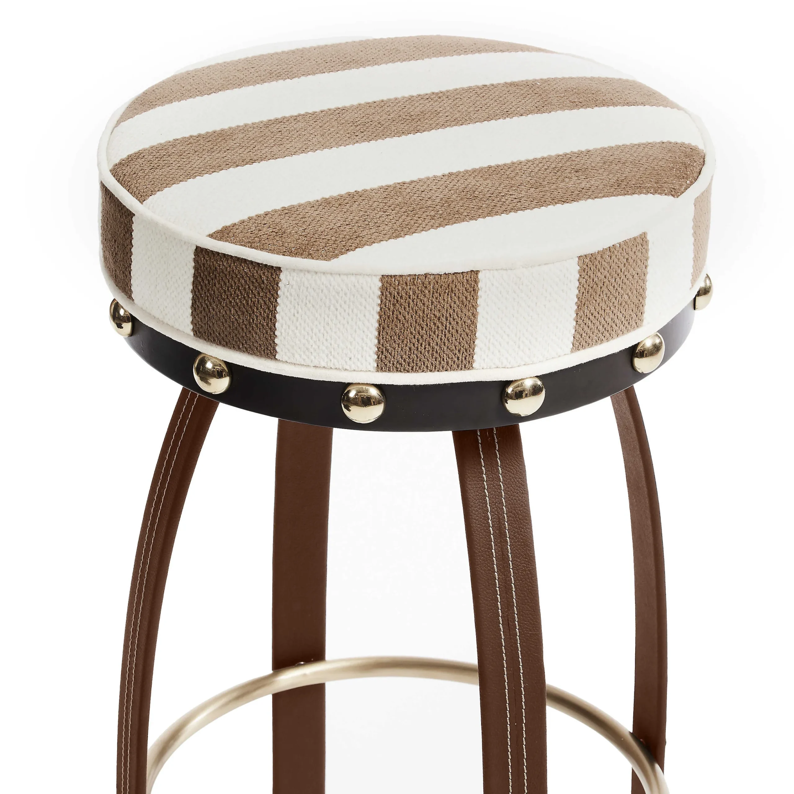 MacKenzie-Childs Dining Room & Kitchen<Flatiron Brown Stripe Counter Stool