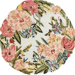 MacKenzie-Childs Rugs<Flower Garden 6' Round Rug