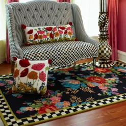 MacKenzie-Childs Rugs<Flower Market 5' x 8' Rug