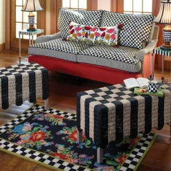 MacKenzie-Childs Rugs<Flower Market 5' x 8' Rug
