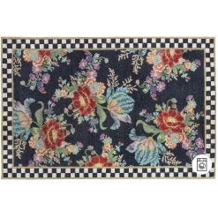 MacKenzie-Childs Rugs<Flower Market 5' x 7'6 Washable Rug