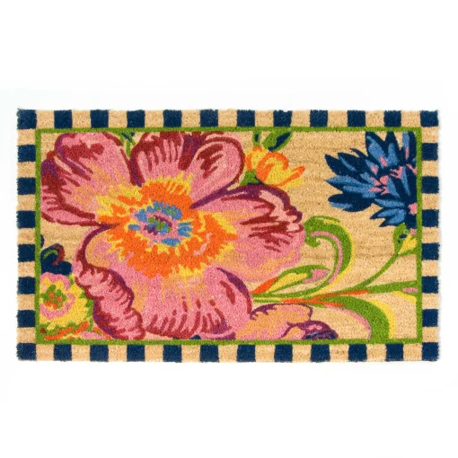MacKenzie-Childs Spring|Outdoor<Flower Market Entrance Mat