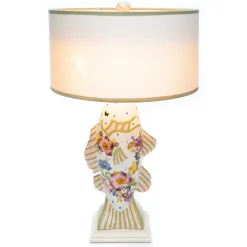 MacKenzie-Childs Lighting<Flower Market Fish Table Lamp