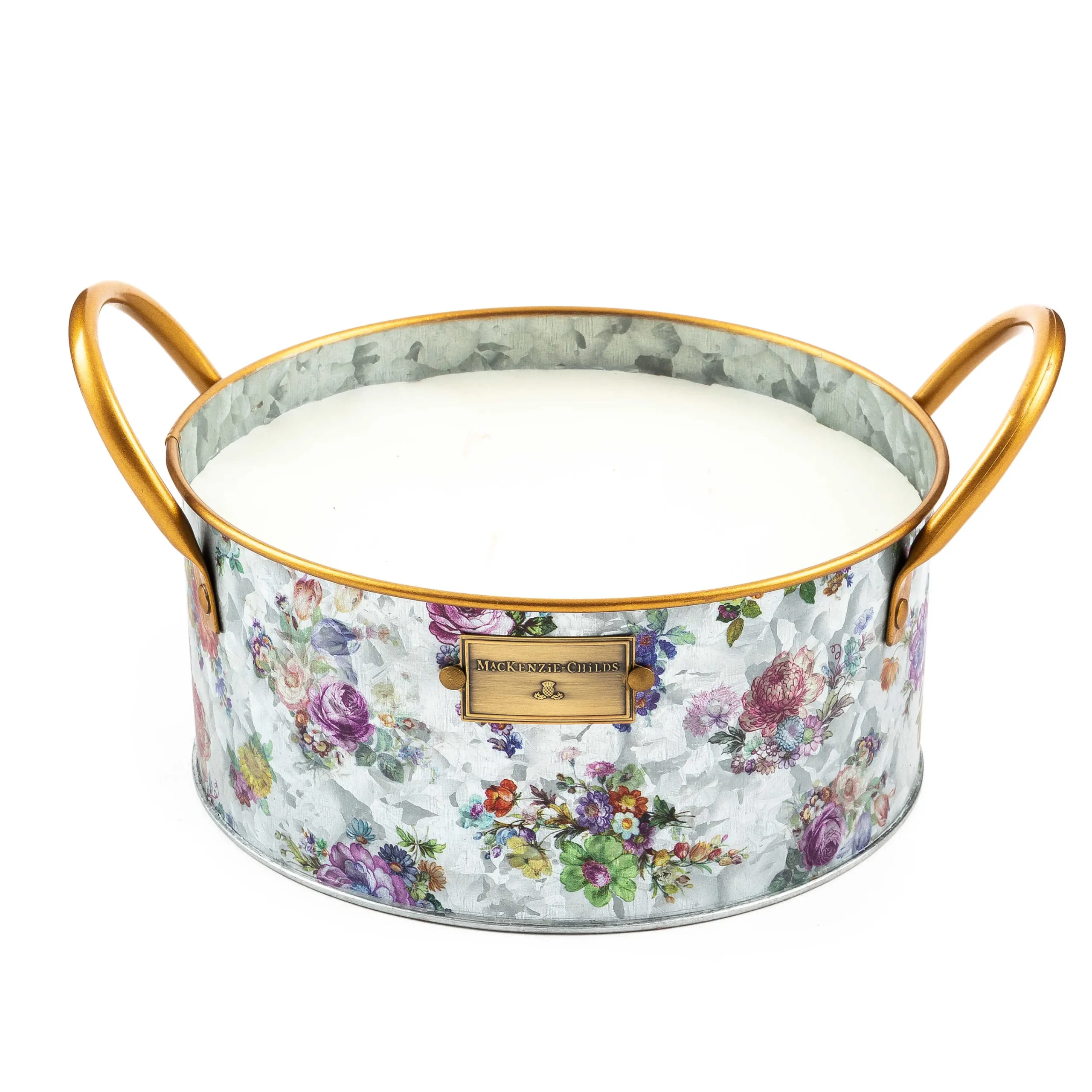 MacKenzie-Childs Candles & Fragrances|Outdoor<Flower Market Large Citronella Candle