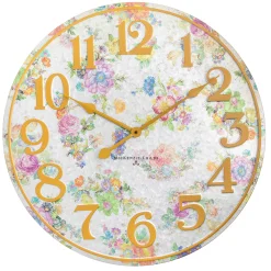 MacKenzie-Childs Spring|Outdoor<Flower Market Outdoor Wall Clock