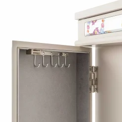 MacKenzie-Childs Storage Furniture|Room Accents<Flower Market Reflections Standing Jewelry Armoire