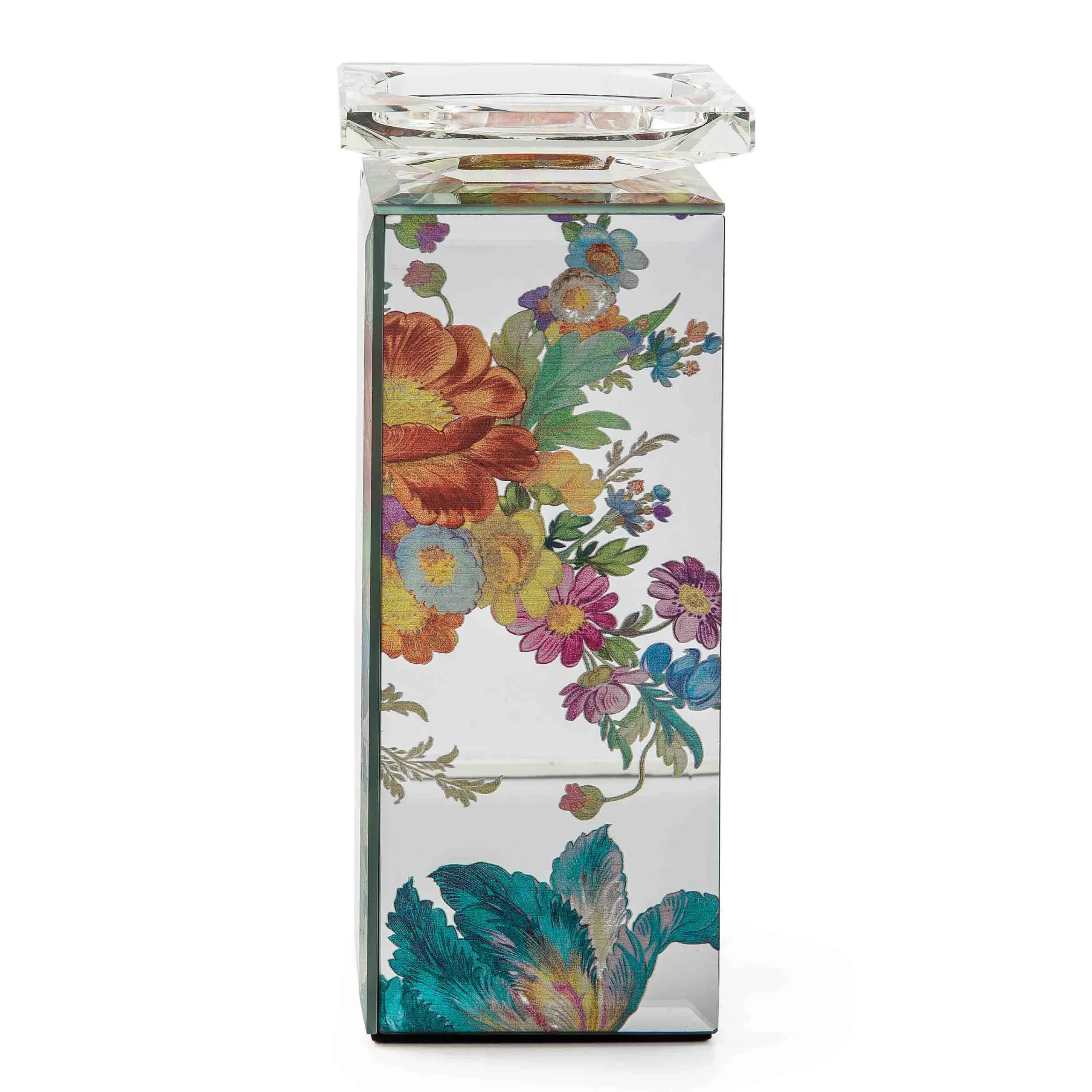 MacKenzie-Childs Candles & Fragrances<Flower Market Reflections Tall Candle Holder