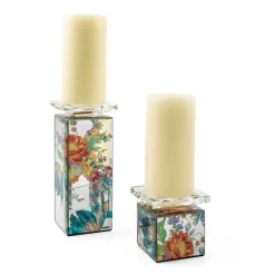 MacKenzie-Childs Candles & Fragrances<Flower Market Reflections Tall Candle Holder