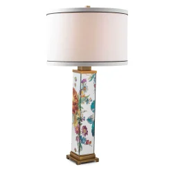 MacKenzie-Childs Lighting<Flower Market Reflections Table Lamp