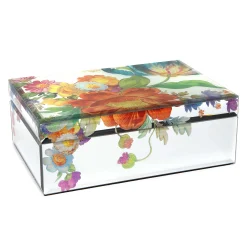 MacKenzie-Childs Bath & Bath Accessories|Room Accents<Flower Market Reflections Jewelry Box