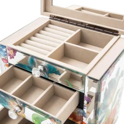 MacKenzie-Childs Room Accents<Flower Market Reflections Jewelry Armoire