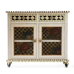 MacKenzie-Childs Living Room<Flower Market Small Cabinet