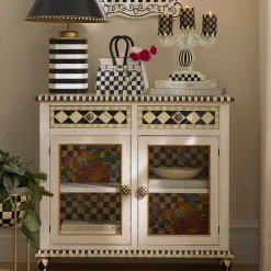 MacKenzie-Childs Living Room<Flower Market Small Cabinet
