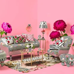 MacKenzie-Childs Living Room<Flower Show Loveseat