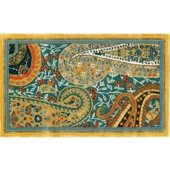 MacKenzie-Childs Rugs<Forever Paisley 3' x 5' Rug