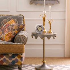 MacKenzie-Childs Living Room<Foundry Accent Table