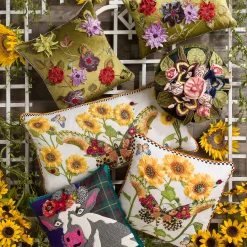 MacKenzie-Childs Pillows, Throws, & Cushions<Frida Cowlo Throw Pillow