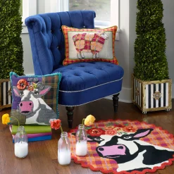 MacKenzie-Childs Pillows, Throws, & Cushions<Frida Cowlo Throw Pillow