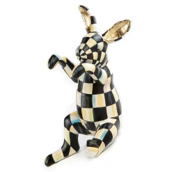 MacKenzie-Childs Easter|Spring<Funny Bunny Pot Climber