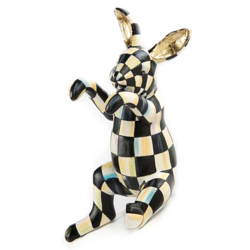 MacKenzie-Childs Easter|Spring<Funny Bunny Pot Climber