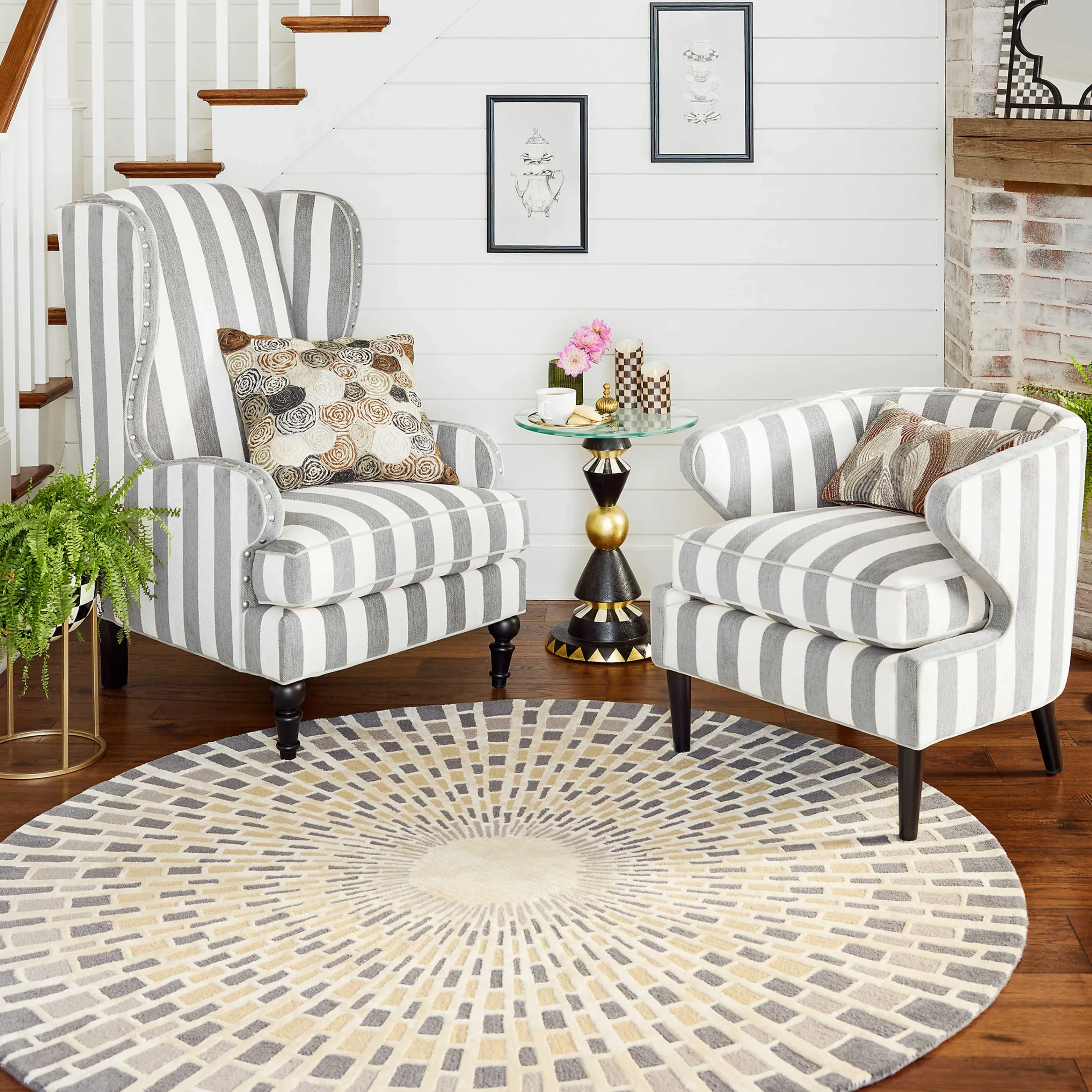 MacKenzie-Childs Living Room<Gambit Accent Table