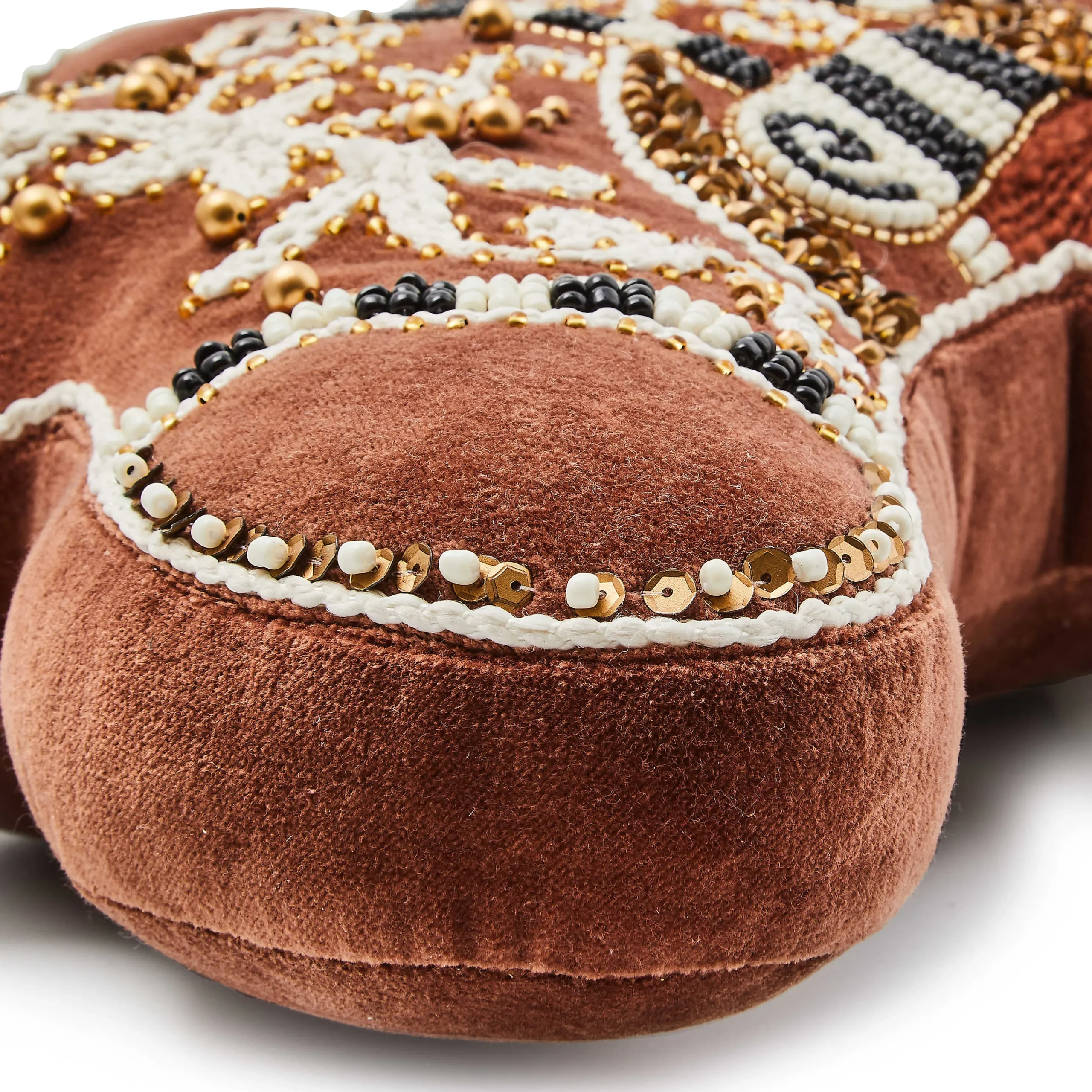 MacKenzie-Childs Holiday|Pillows, Throws, & Cushions<Gingerbread Boy Shaped Throw Pillow