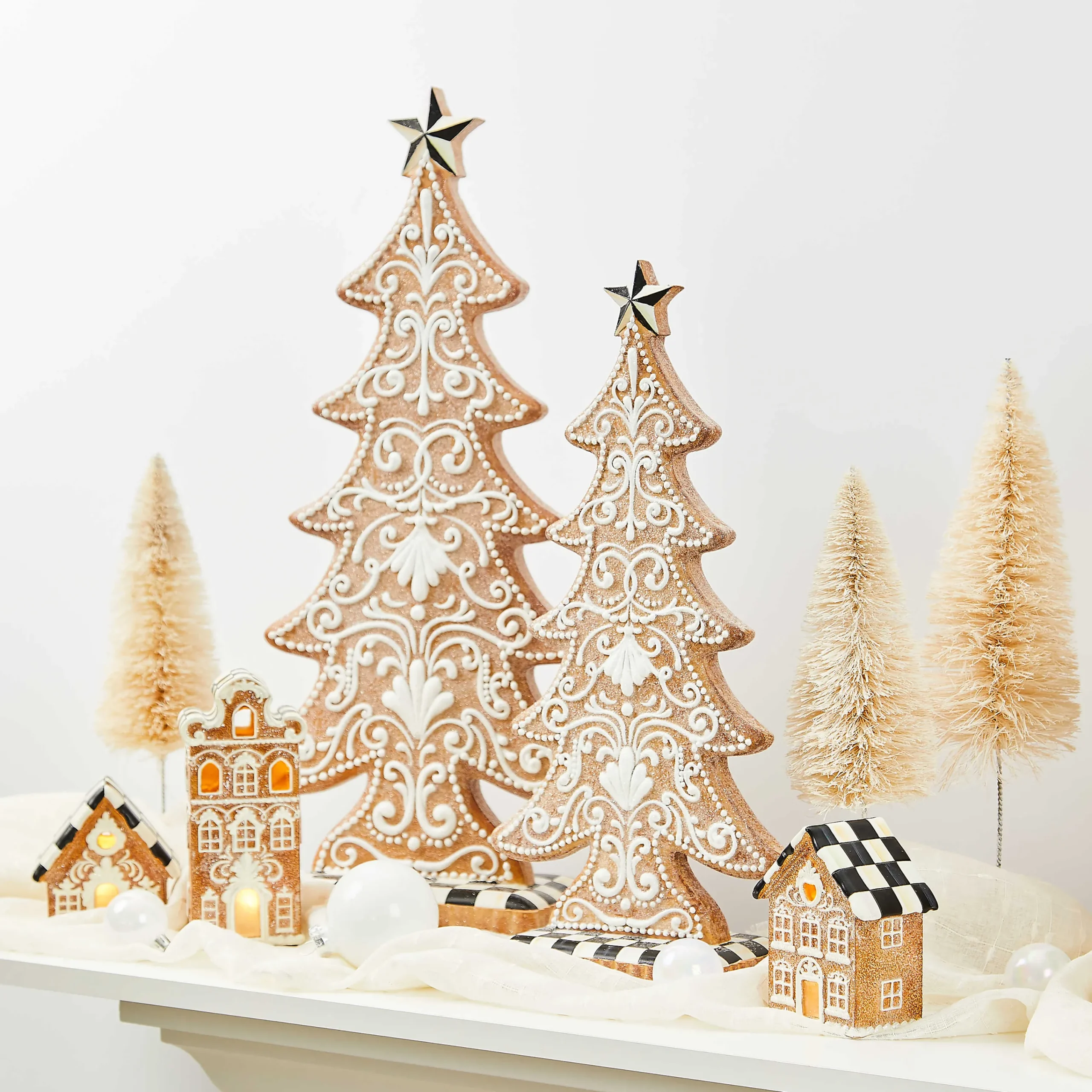 MacKenzie-Childs Holiday|Room Accents<Gingerbread Cookie Large Tree