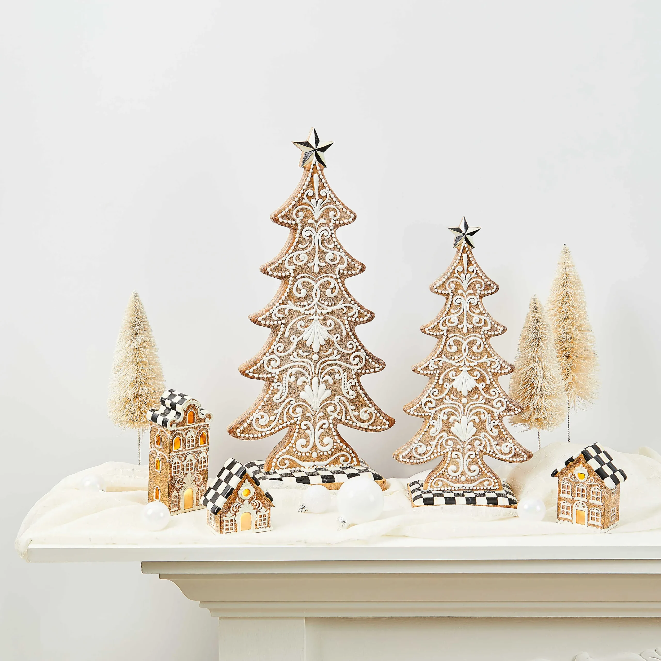 MacKenzie-Childs Holiday|Room Accents<Gingerbread Cookie Large Tree