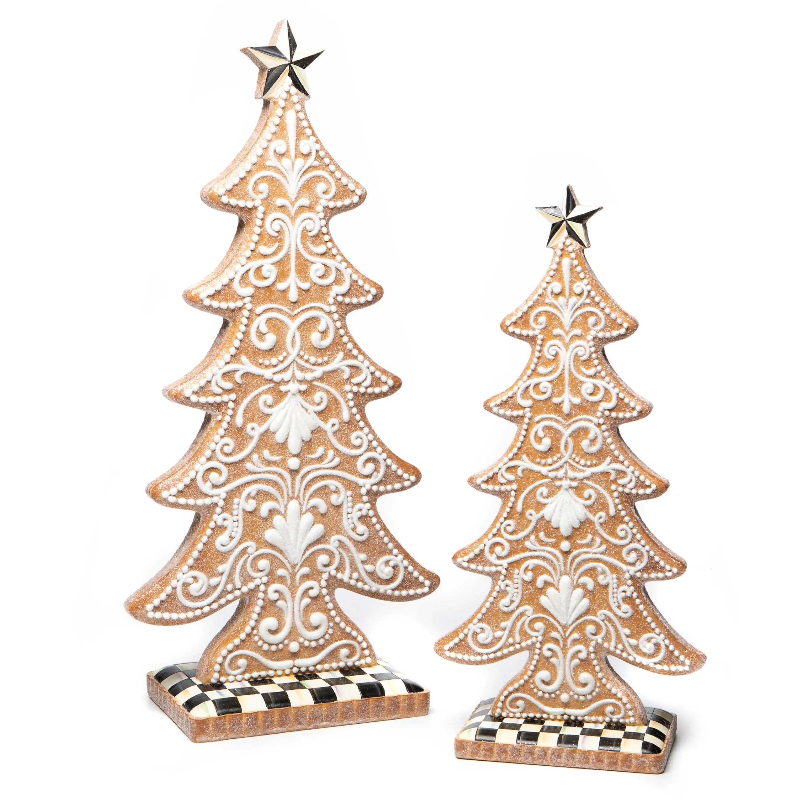 MacKenzie-Childs Holiday|Room Accents<Gingerbread Cookie Large Tree