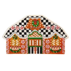 MacKenzie-Childs Outdoor|Rugs<Gingerbread House Shaped Entrance Mat