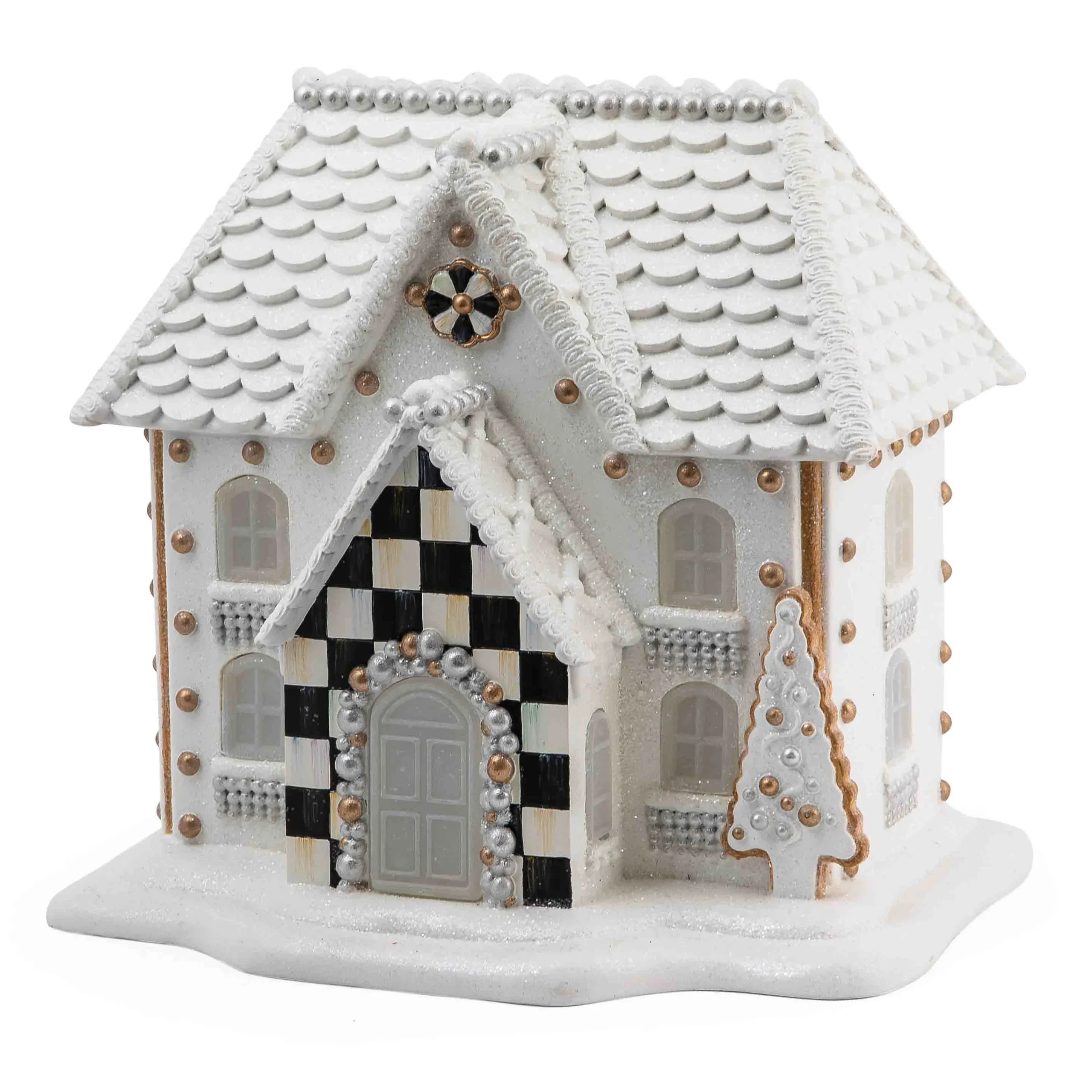MacKenzie-Childs Holiday|Room Accents<Gingerbread Illuminated House