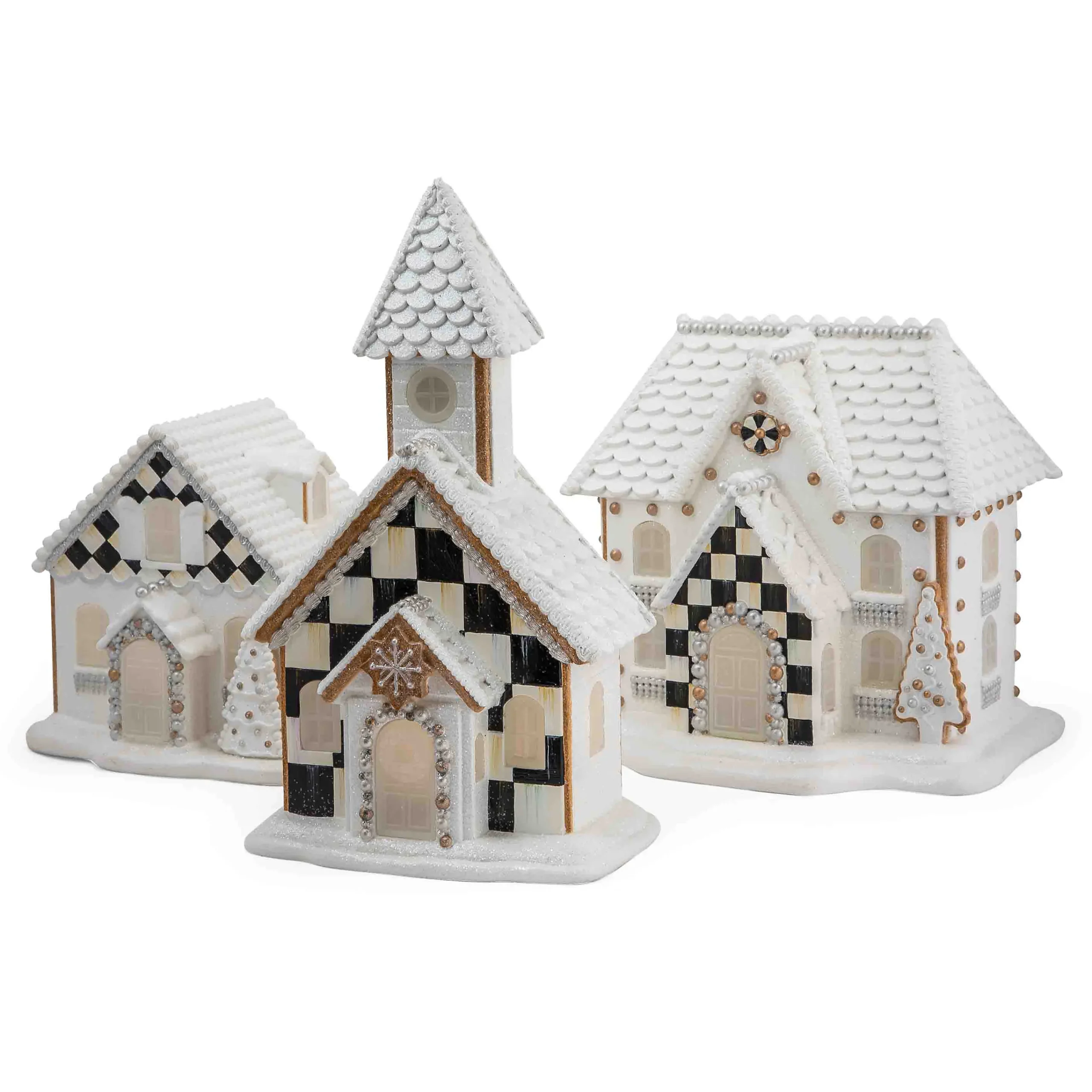 MacKenzie-Childs Holiday|Room Accents<Gingerbread Illuminated House