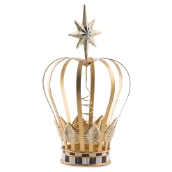 MacKenzie-Childs Holiday|Room Accents<Glam Up Crown Tree Topper
