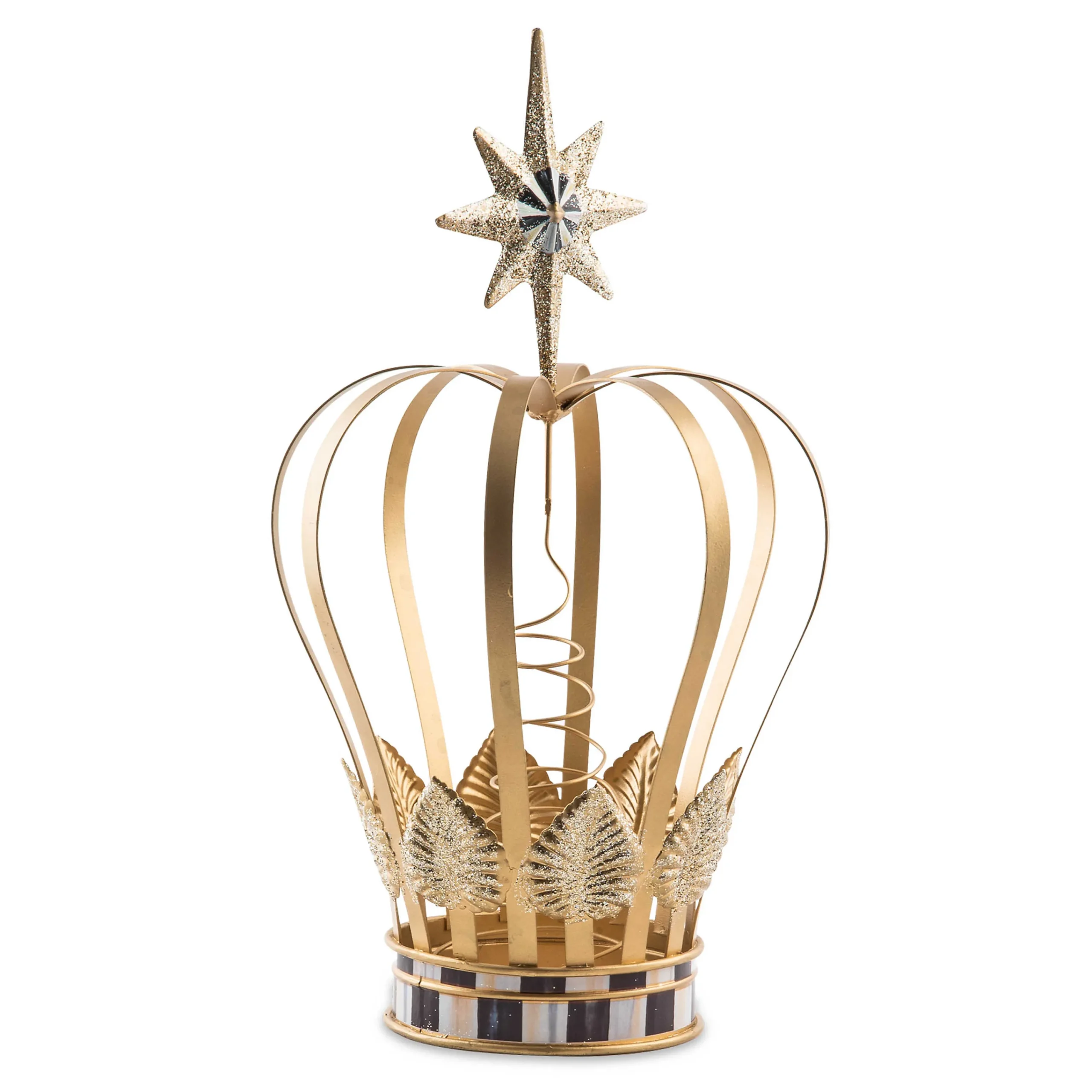 MacKenzie-Childs Holiday|Room Accents<Glam Up Crown Tree Topper