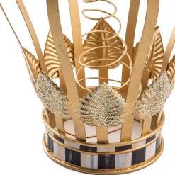 MacKenzie-Childs Holiday|Room Accents<Glam Up Crown Tree Topper